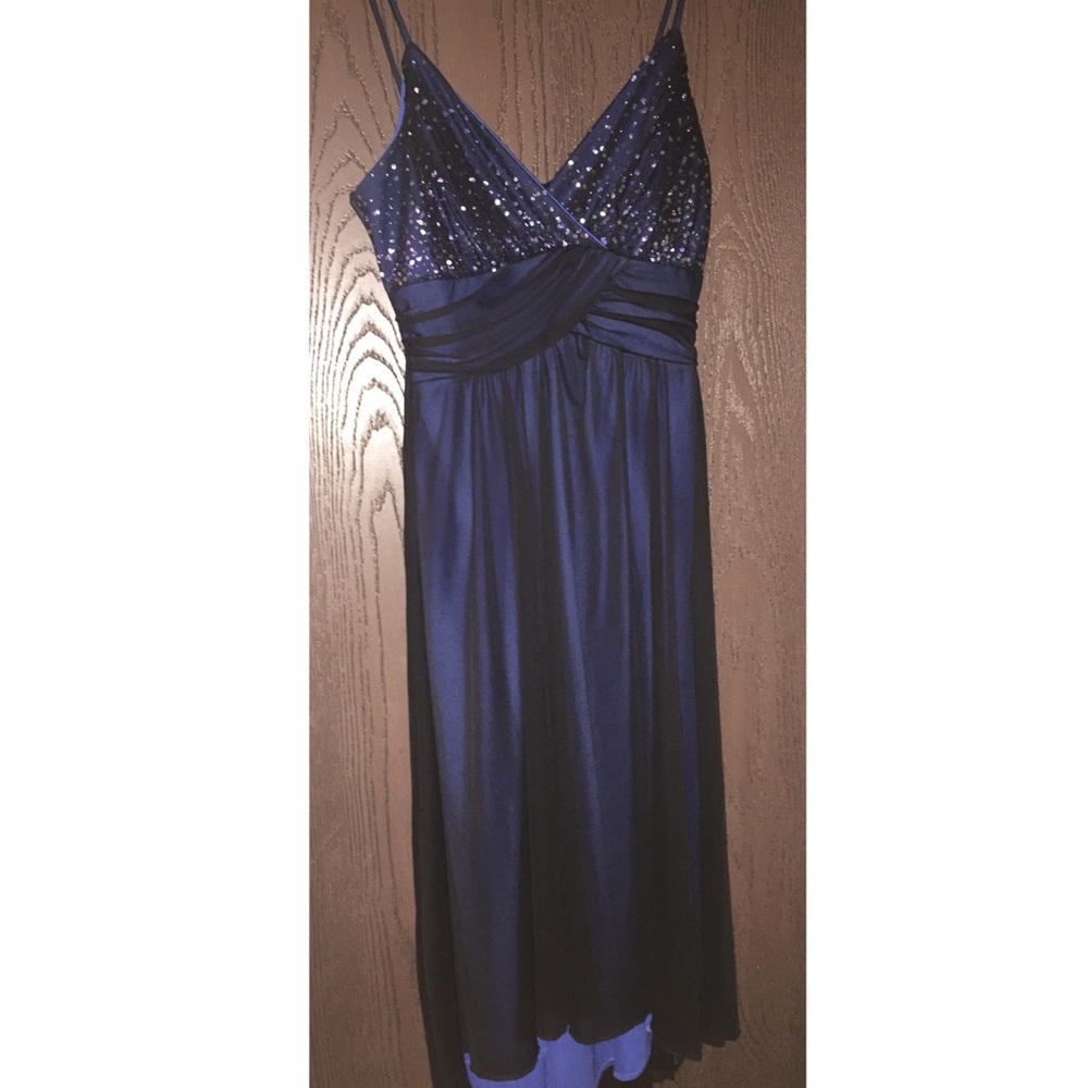 Short Formal or Evening Dress with Sequins